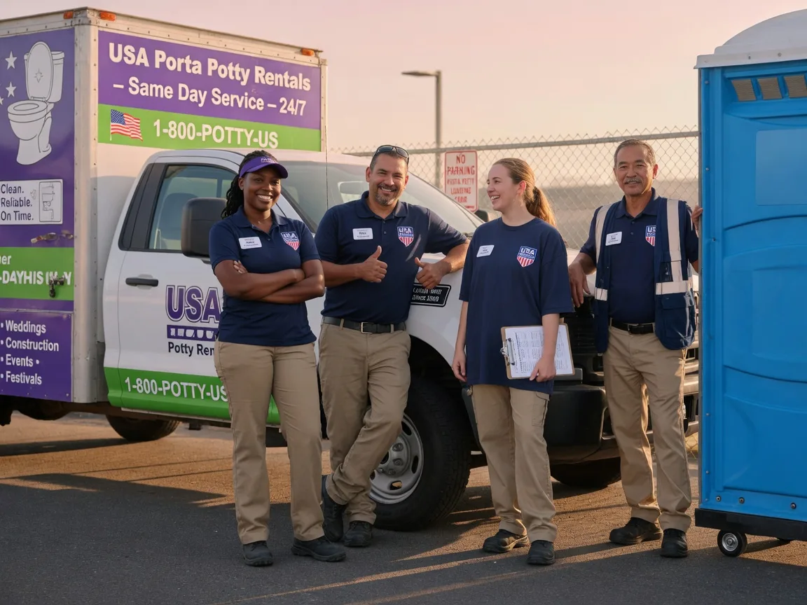 Porta Potty Rental company in Lake Lynn, PA